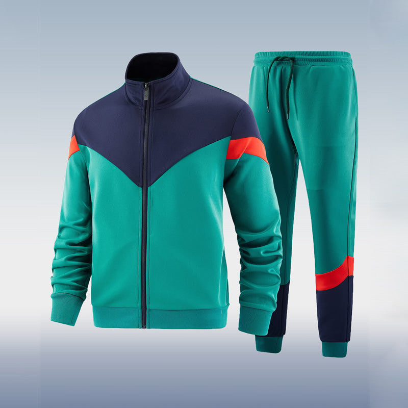 Men's Sporty Fitness Tracksuit - Slim Fit 2 Piece Suit