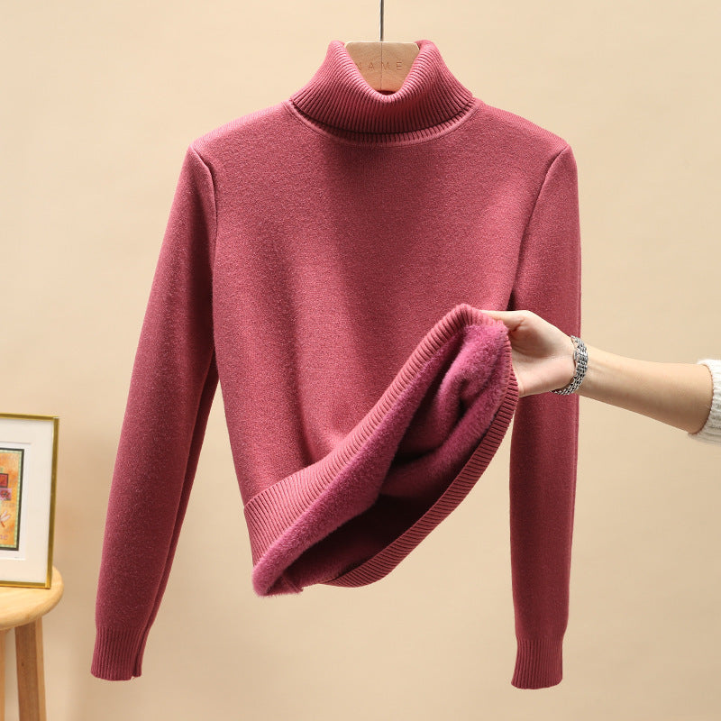 Cozy Women's Soft Pink Sweater - VogeLuxe