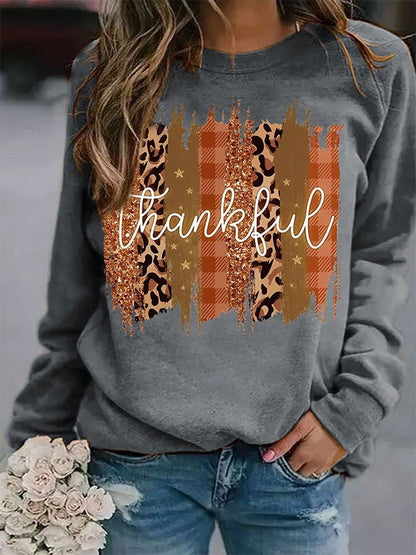 Ladies' Spooky Pumpkin Pattern Jumper