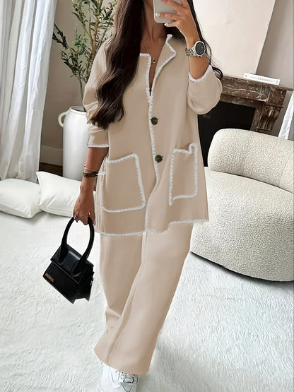 Casual Simple Jacket - Easy Spring Outerwear