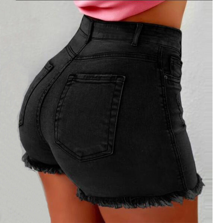 Ripped Jeans Short Shorts: Sexy Low Rise Mini Hotpants