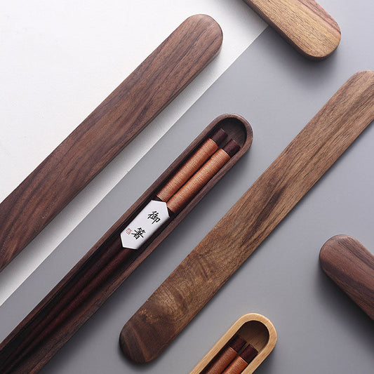 Classic Wooden Chopstick Set in Gift Box - VogeLuxe