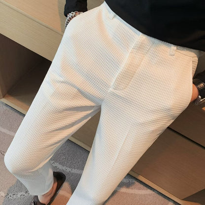Men's Slim Fit Casual Trousers