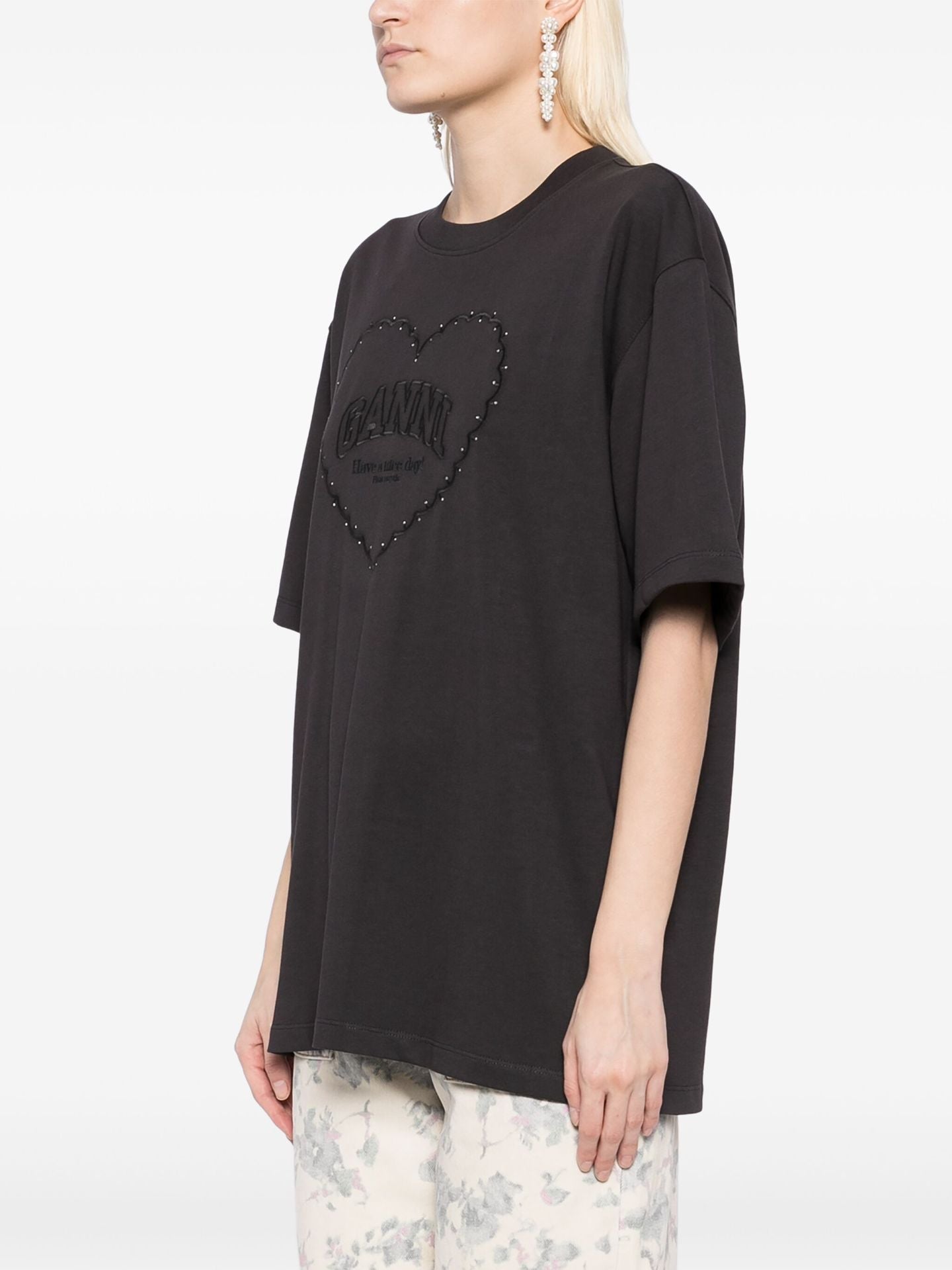 Cute Embroidered Halter Neck Top