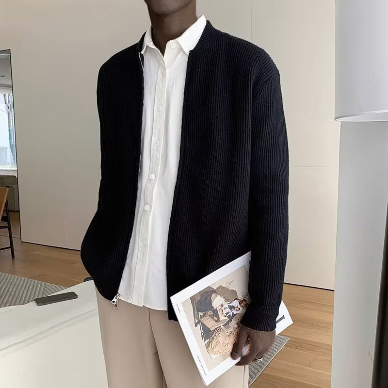 Morgan | Men's Thick Crew Neck Sweater - VogeLuxe