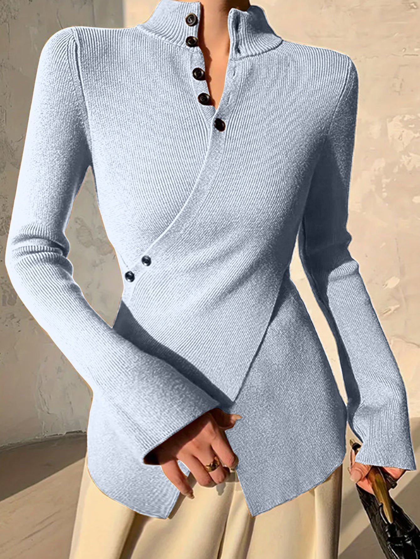 Cozy Women's Oversized Wrap Sweater