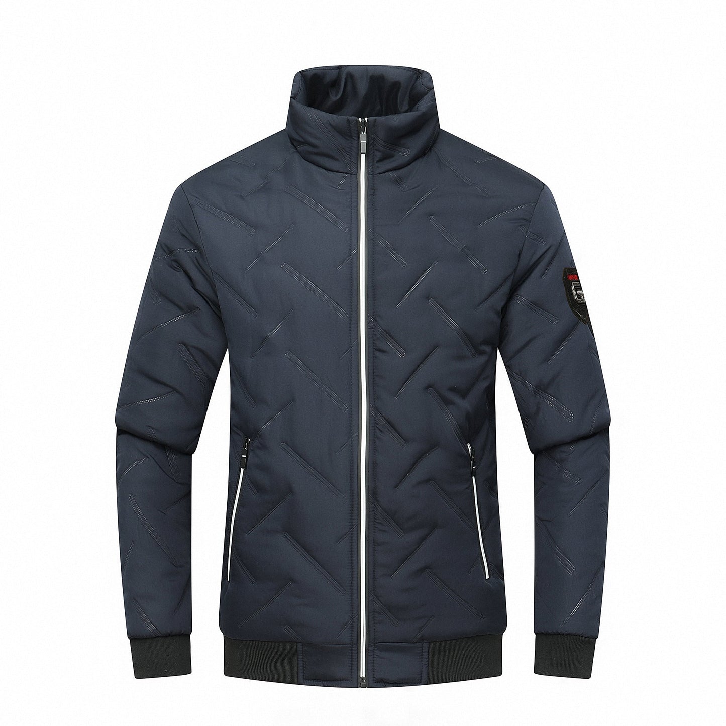 Men's Quilted Slim Fit Coat - Classic Stylish Design