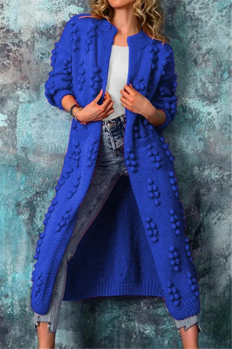 Women's Oversized Open Front Cozy Cardigan Sweater