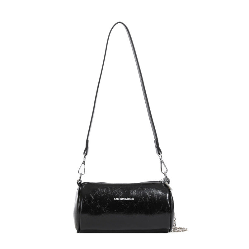 Stylish Round Crossbody Bag, Small & Fashionable