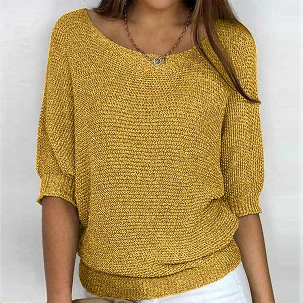 Cozy Fleece Pullover Sweater for Ladies