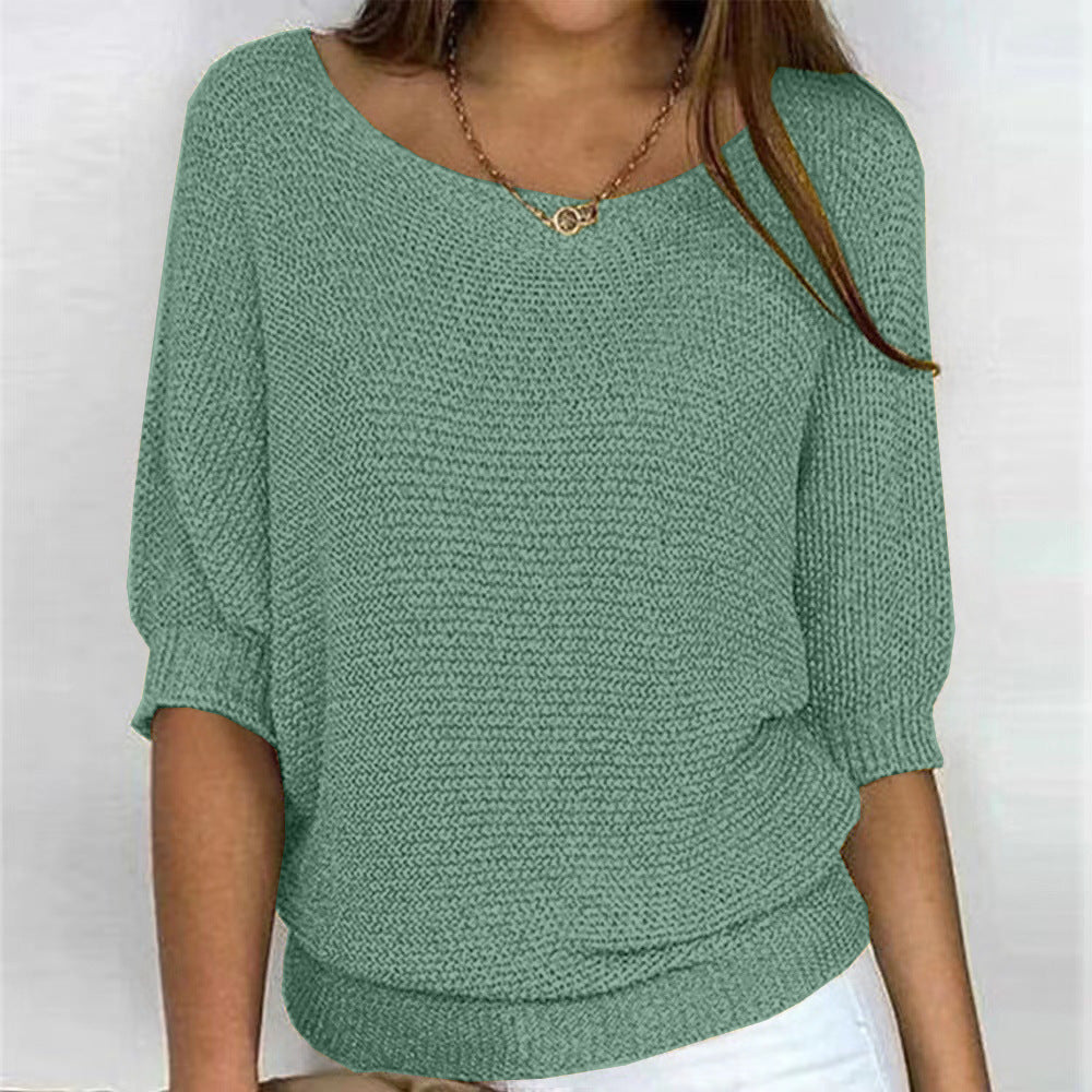 Cozy Fleece Pullover Sweater for Ladies