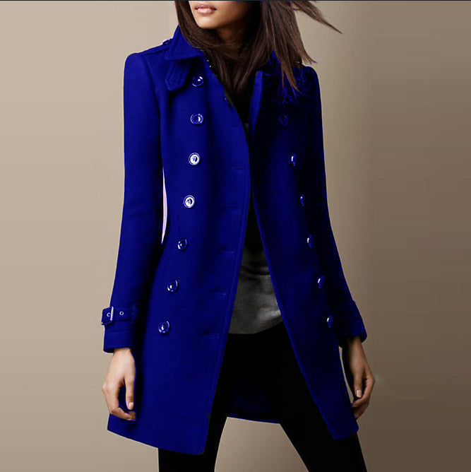 Classy Ladies Double Breasted Winter Coat