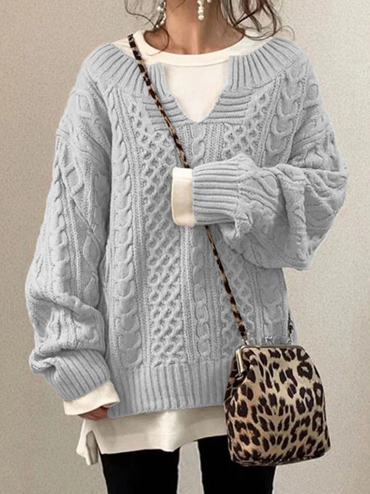 Cozy Oversized Winter Sweater for Women