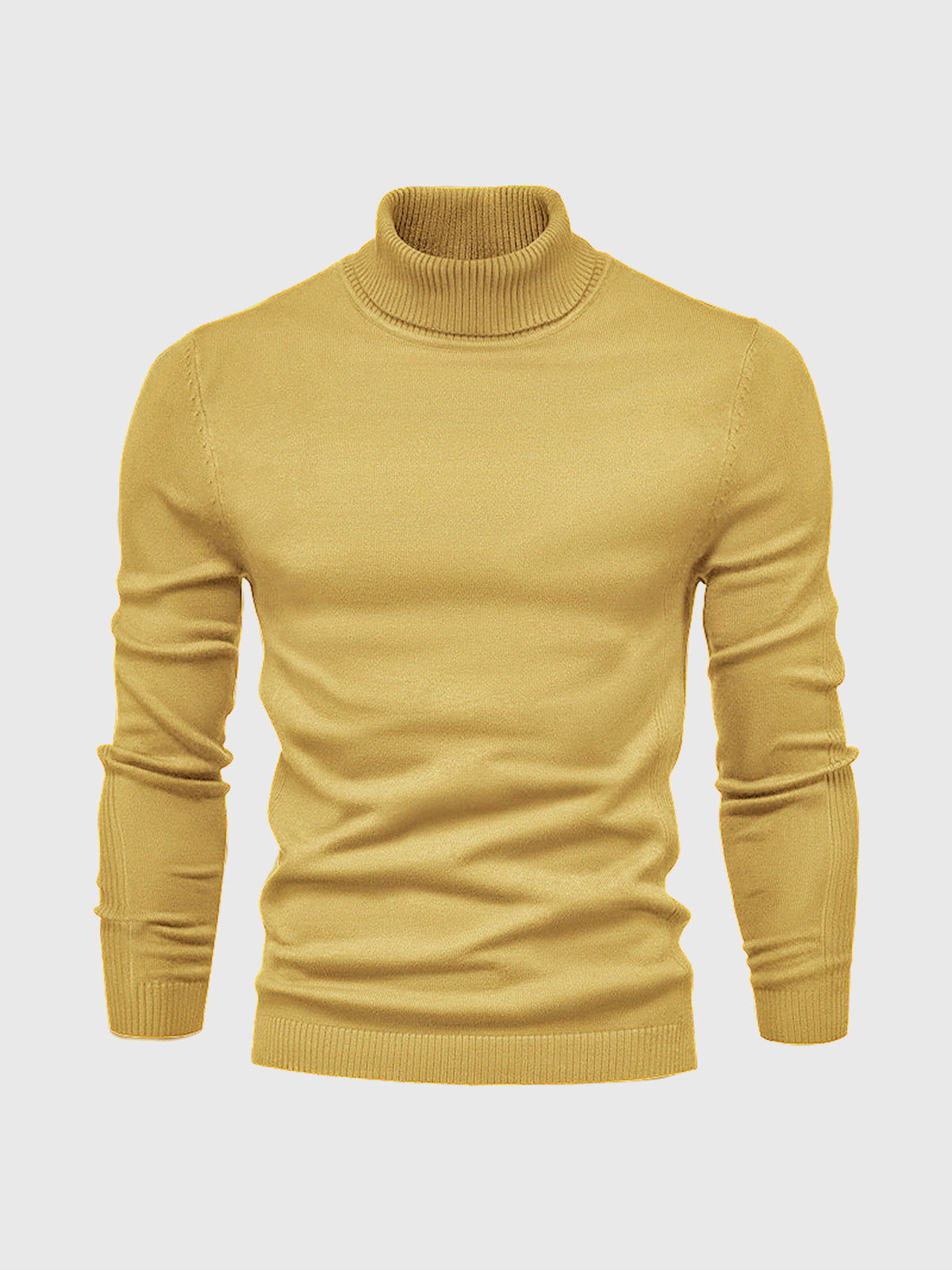 VogeLuxe | Men’s Slim Fit Lightweight Knit Turtleneck Sweater