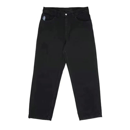 Retro Relaxed Fit Baggy Jeans / Casual Denim Shorts