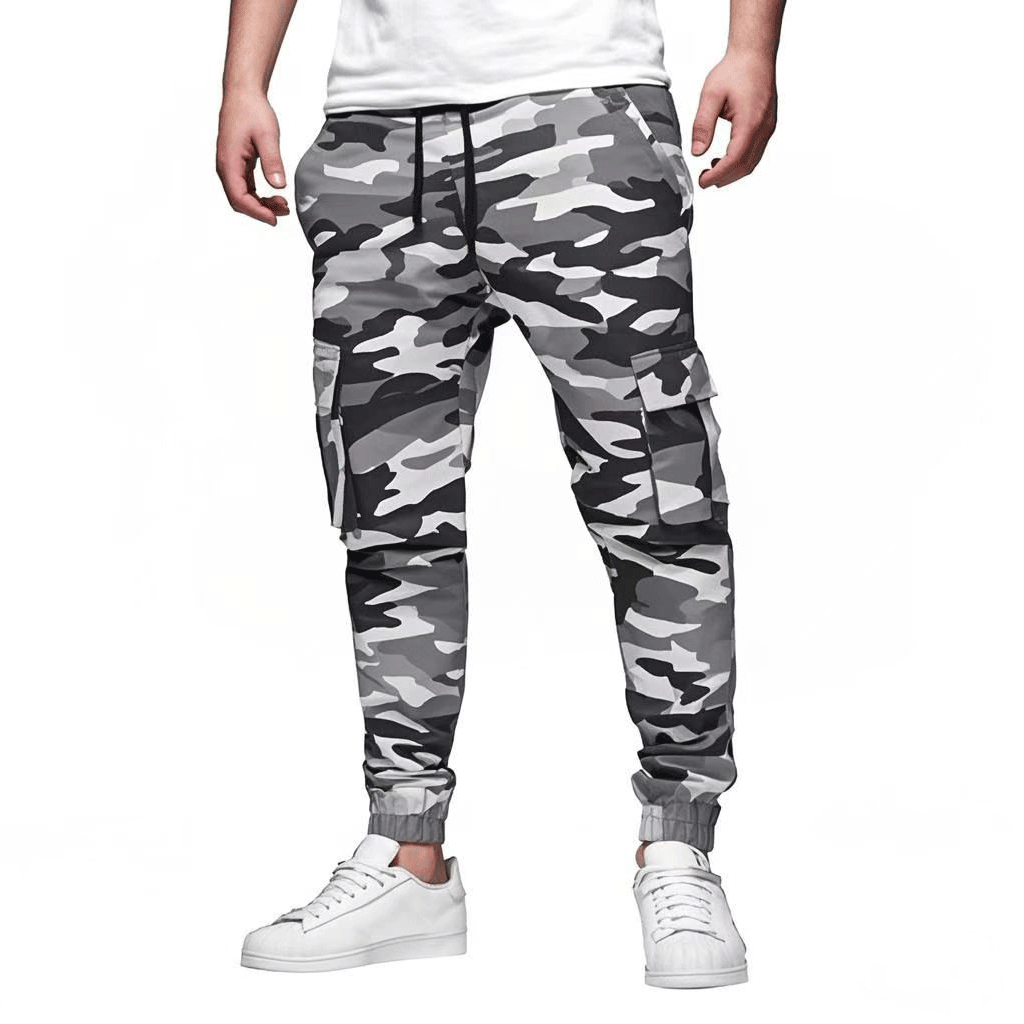 Men's Comfortable Fit Elastic Waist Jogger Pants