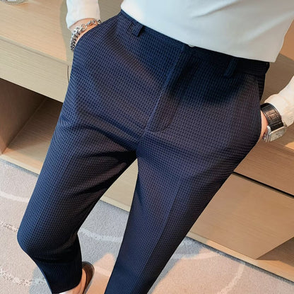 Men's Slim Fit Casual Trousers