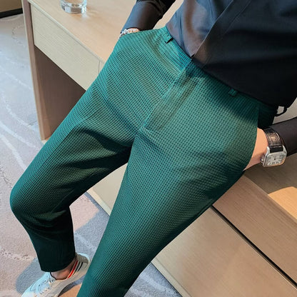 Men's Slim Fit Casual Trousers