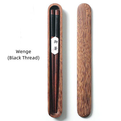 Classic Wooden Chopstick Set in Gift Box