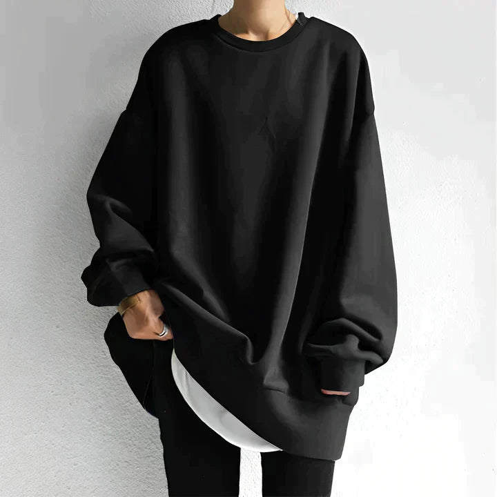 Relaxed Fit Long Women's Sweater - VogeLuxe