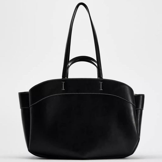 Big Stylish Reusable Tote Shopping Bag - VogeLuxe