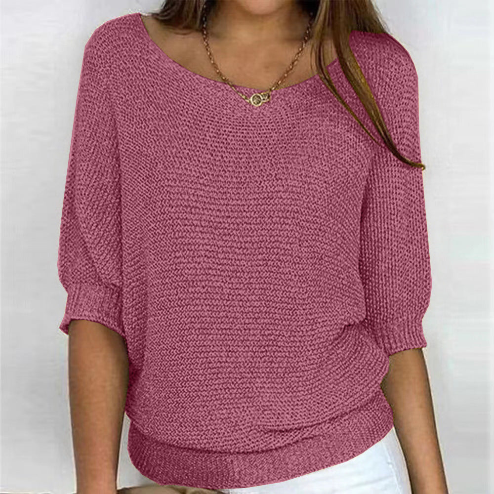 Cozy Fleece Pullover Sweater for Ladies