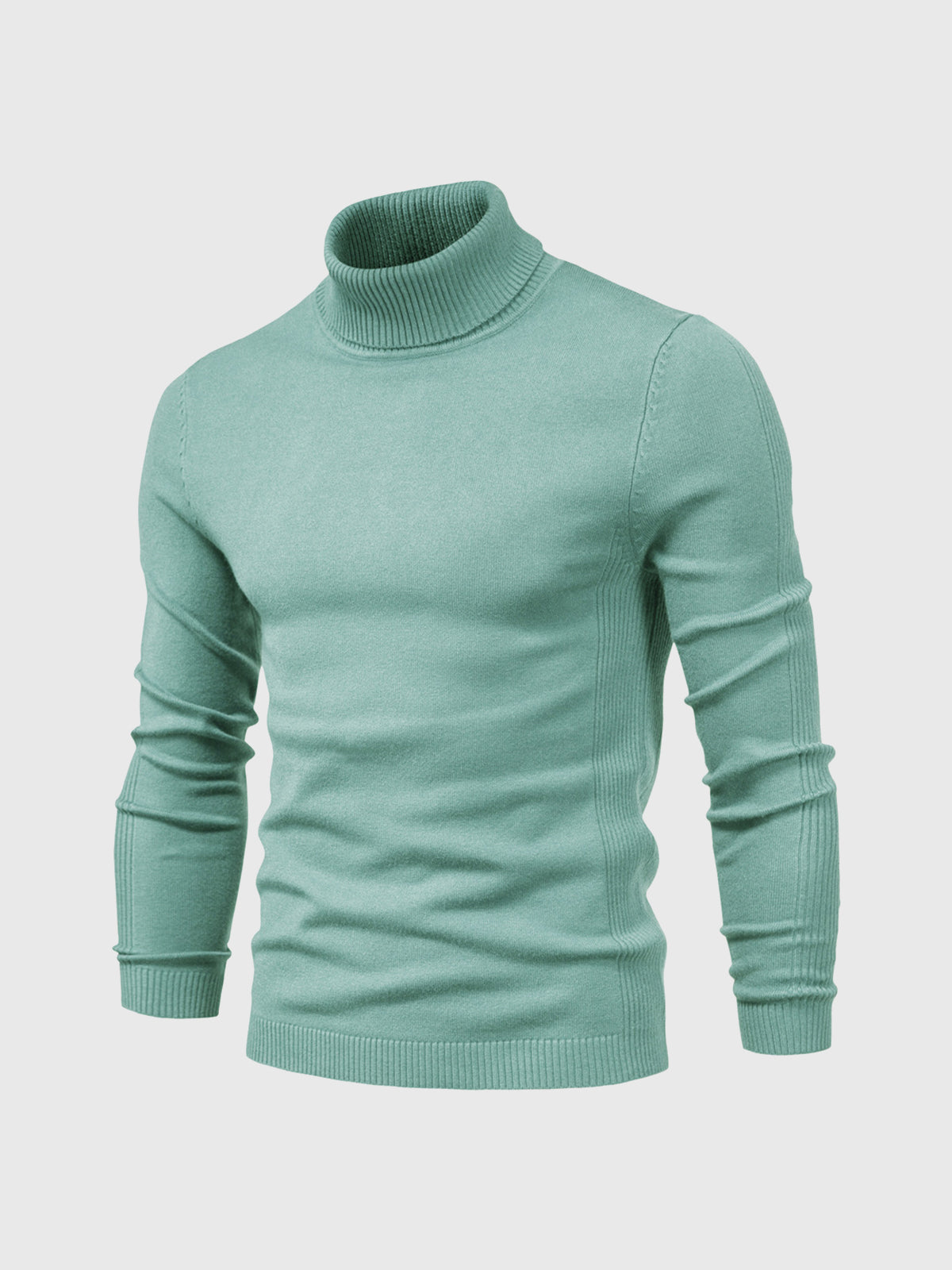 VogeLuxe | Men’s Slim Fit Lightweight Knit Turtleneck Sweater