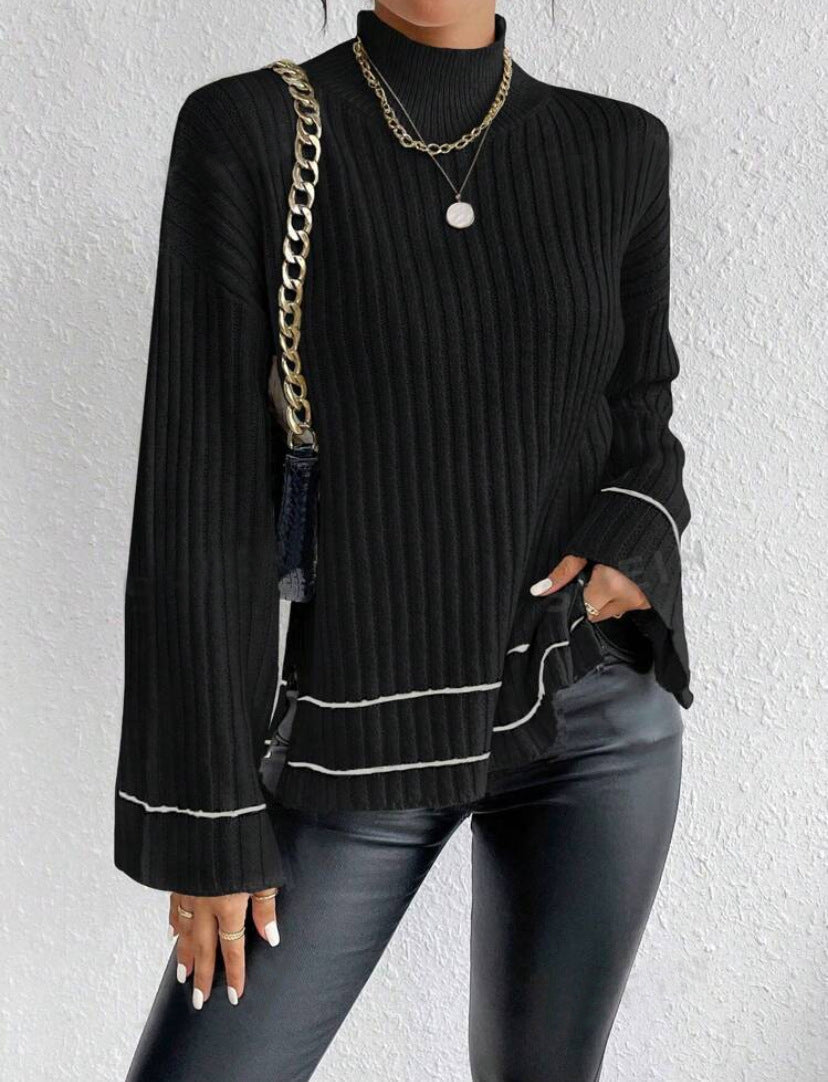 Women's Soft Crew Neck Knit Sweater