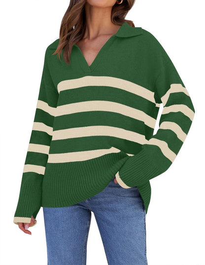 Cozy Oversized Winter Sweater Modern Casual Style