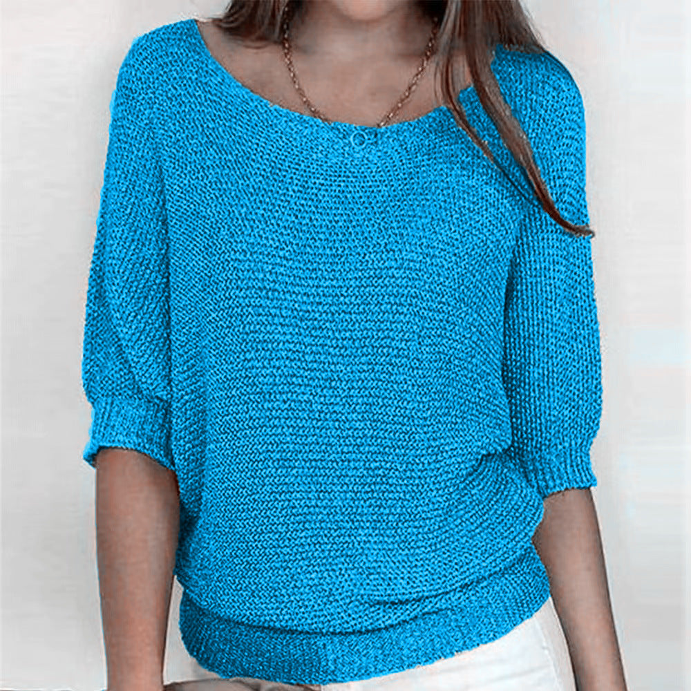 Cozy Fleece Pullover Sweater for Ladies