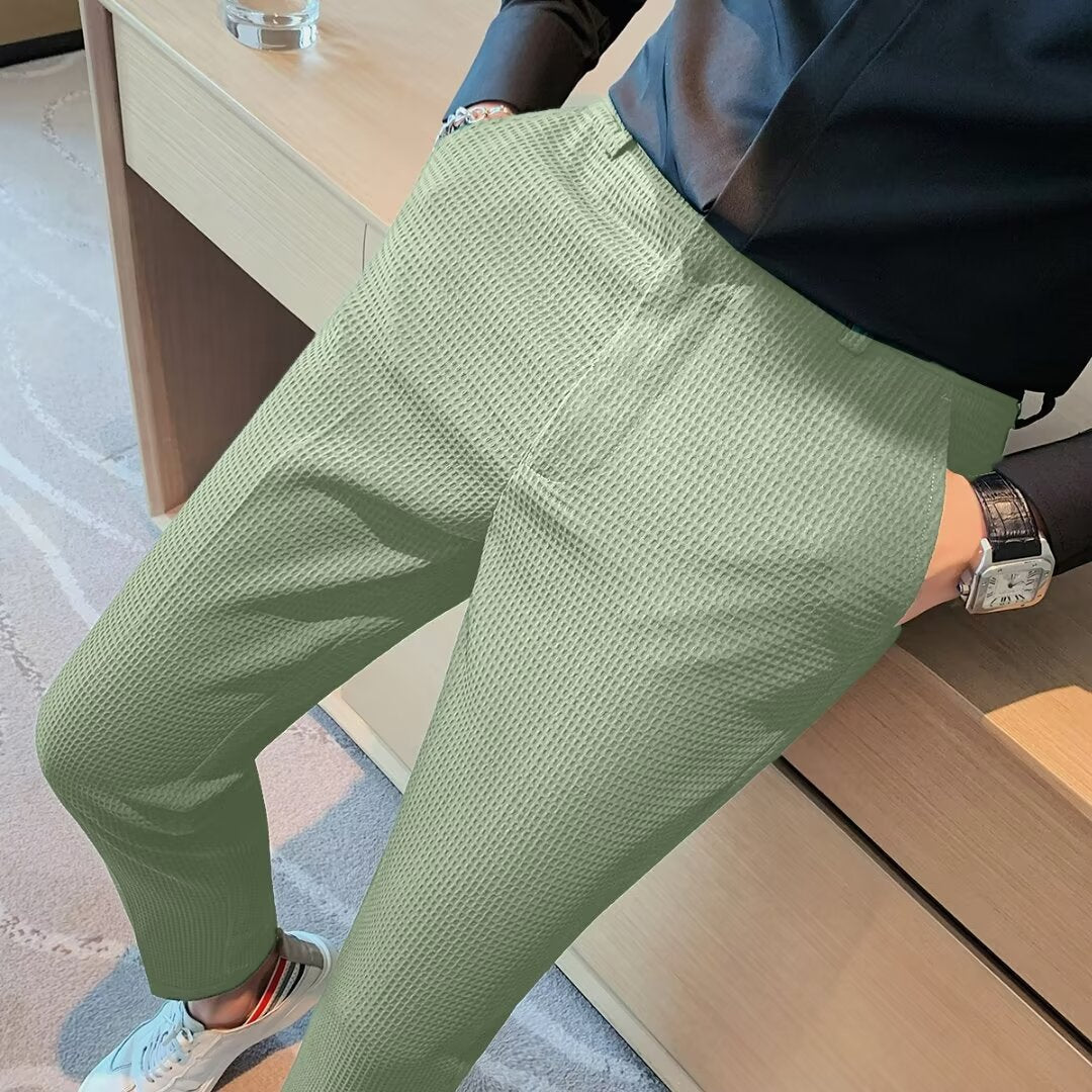 Men's Slim Fit Casual Trousers