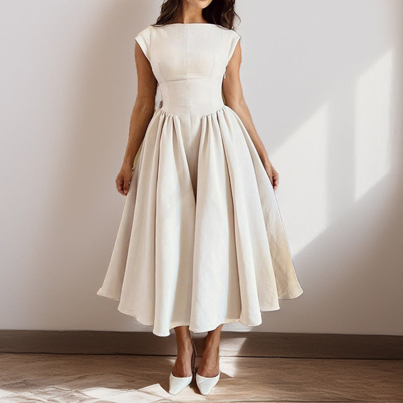 Stylish Knee Length Dress for Ladies