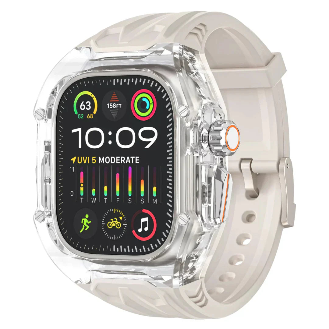 Clear Protective Apple Watch Case Kit