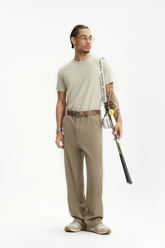 Comfortable Fit Men's Loose Leg Dress Pants - VogeLuxe