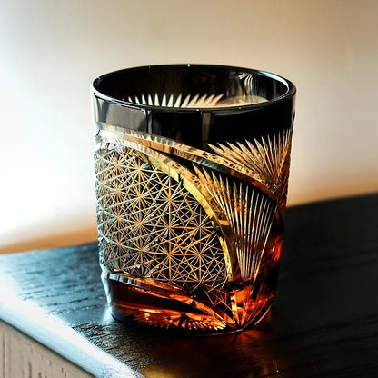 Luxury Whisky Glass Set with Wooden Gift Box - VogeLuxe