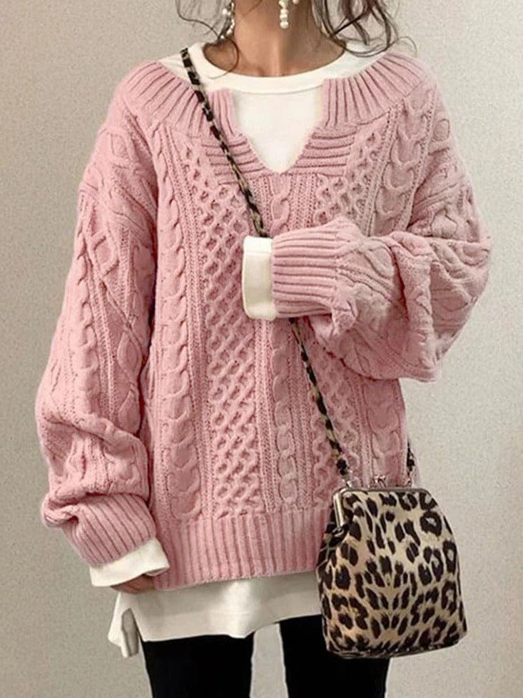 Cozy Oversized Winter Sweater for Women
