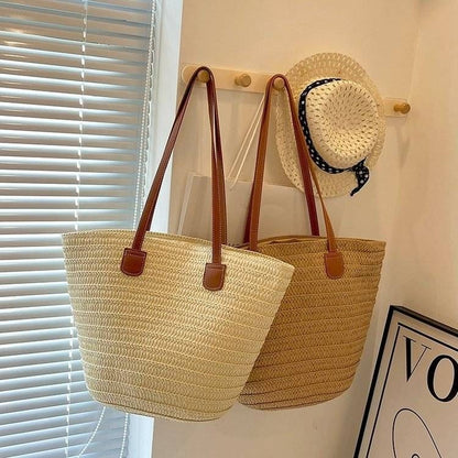 Summer Travel Reusable Shopping Tote Bag - VogeLuxe