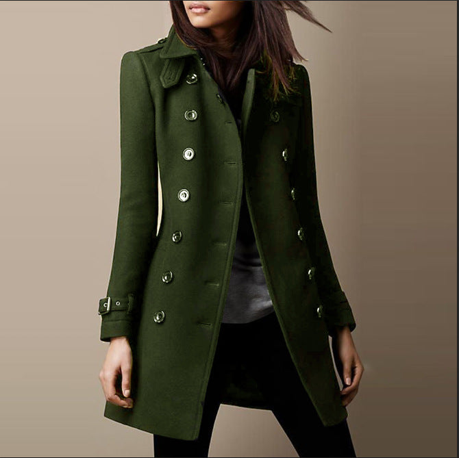 Classy Ladies Double Breasted Winter Coat