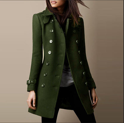 Classy Ladies Double Breasted Winter Coat