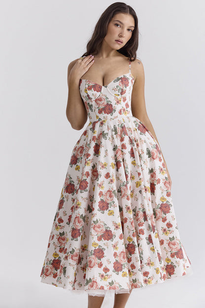 Chic Ruffled Halter Maxi Dress – Beautiful Evening