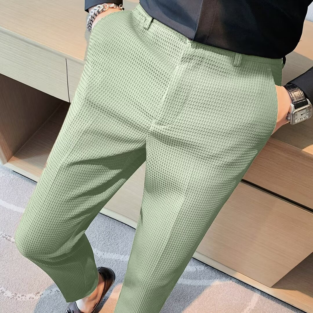 Men's Slim Fit Casual Trousers - VogeLuxe