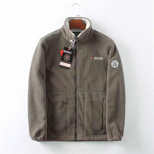 Warm Winter Fleece Coat – Soft Everyday Jacket - VogeLuxe
