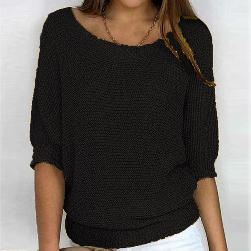 Cozy Fleece Pullover Sweater for Ladies