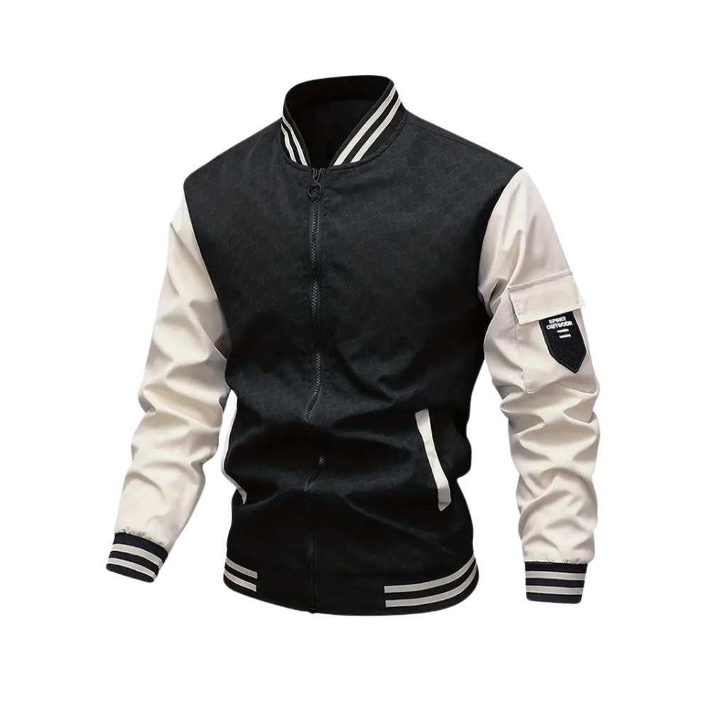Men's Fashion Bomber Jacket - Stylish Casual Wear