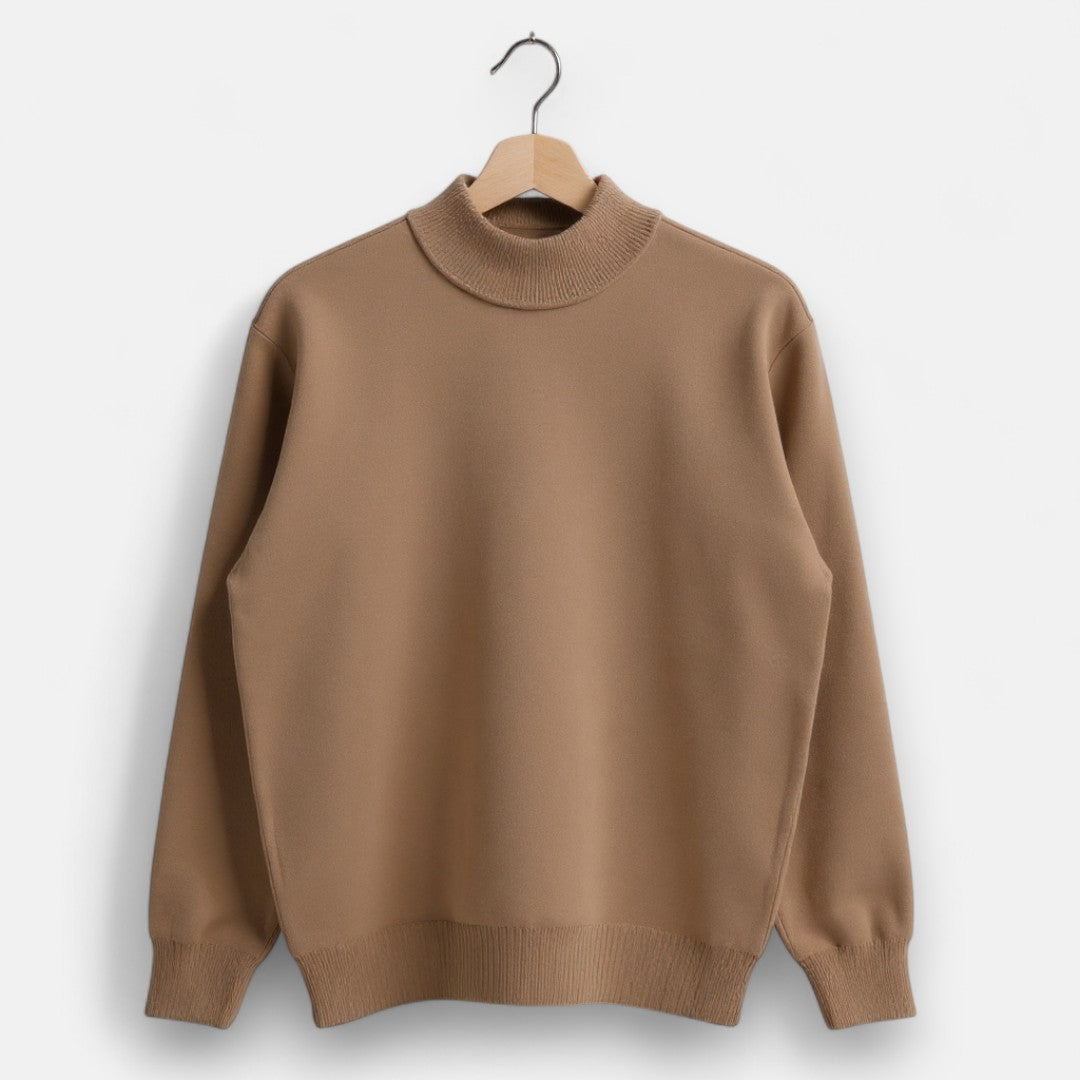 Old Monarchy | Men’s Half-Turtleneck Sweater – Refined Comfort, Modern Layering 4