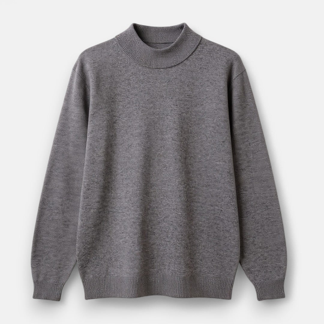 Old Monarchy | Men’s Half-Turtleneck Sweater – Refined Comfort, Modern Layering 5
