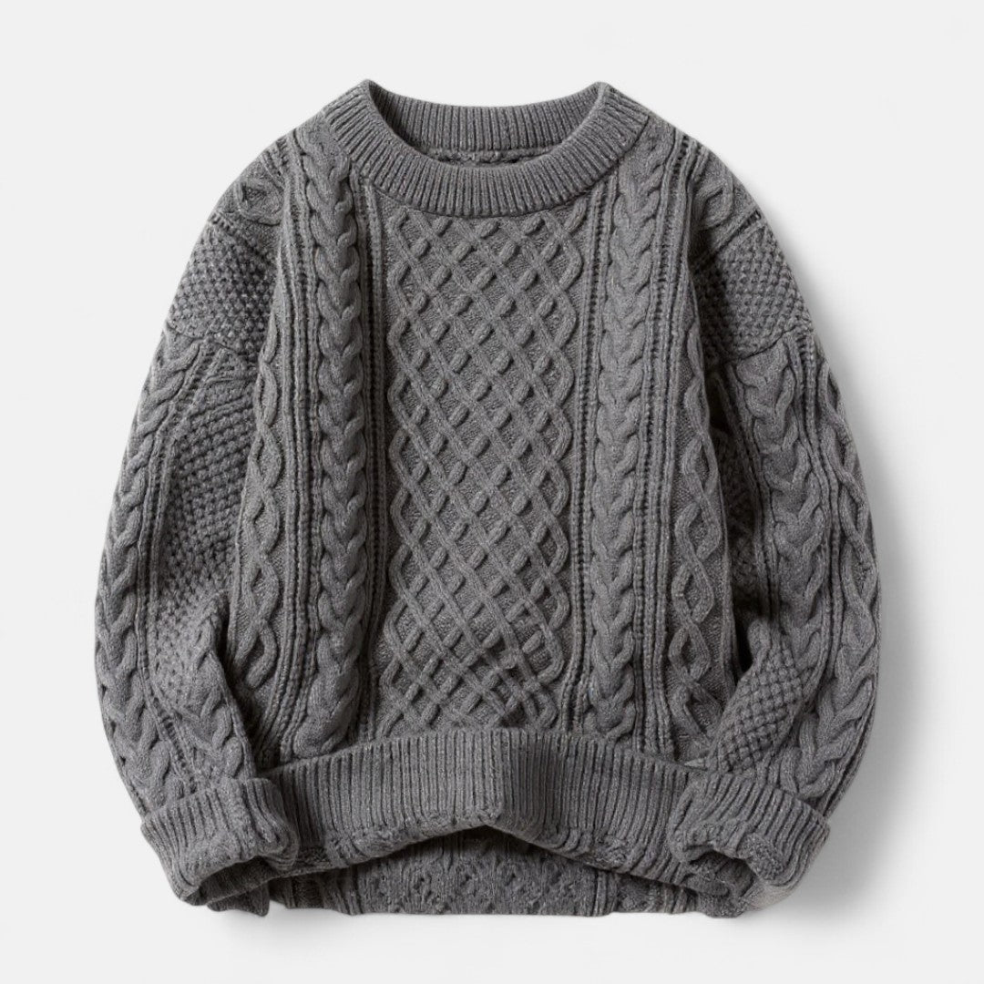 Old Monarchy | Men’s Knit Crew Neck Sweater – Timeless Warmth, Effortless Style 0