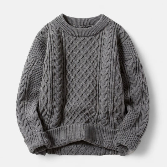 Old Monarchy | Men’s Knit Crew Neck Sweater – Timeless Warmth, Effortless Style 0