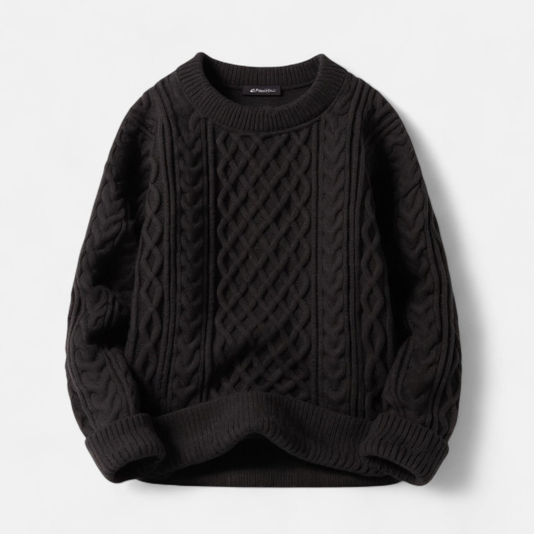 Old Monarchy | Men’s Knit Crew Neck Sweater – Timeless Warmth, Effortless Style 11