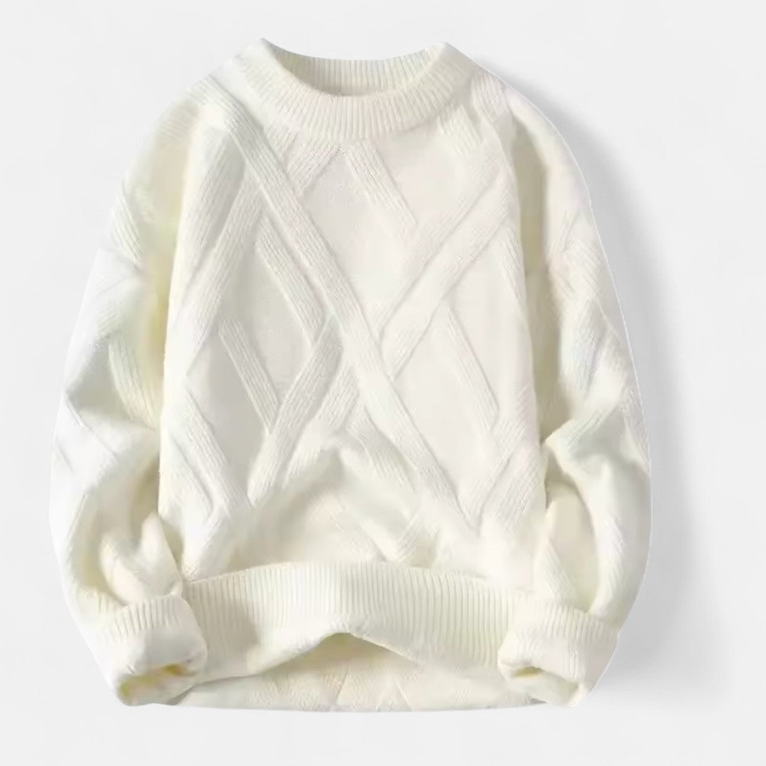 Old Monarchy | Men’s Knit Crew Neck Sweater – Timeless Warmth, Effortless Style 12